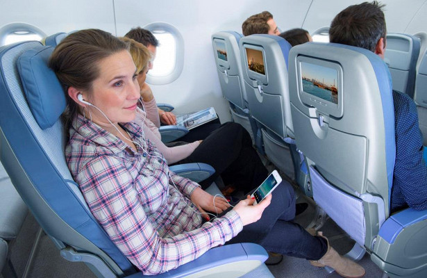 Airbus представила «умный» пассажирский салон