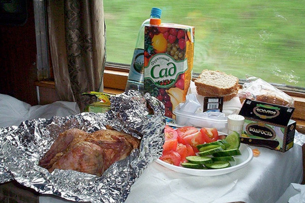 Какую еду можно брать с собой в поезд